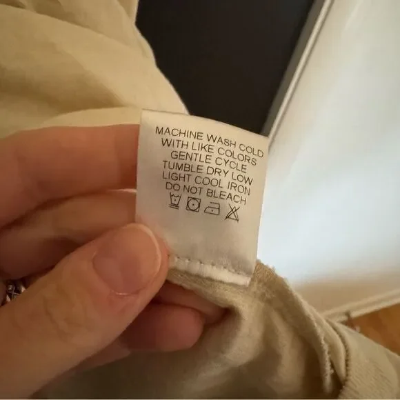 Xirena Audrey Corduroy Dress in Cream sz S - Picture 7 of 8